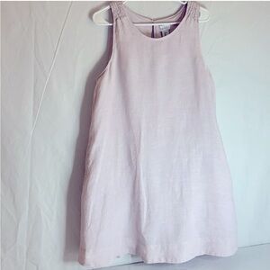 Nicole Miller 100% Linen. Lush Lilac Sleeveless Women's Dress, L